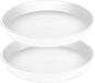2 Pack of Bird Bath Bowl 12", 1.6" Depth, 10 12 inch Birdbath Bowls Dish Only by Bleuhome