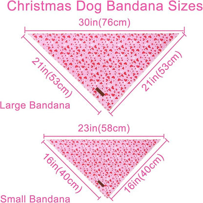 Valentine Dog Bandana - Image 3