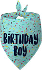 Birthday Boy Dog Bandanas 1 Pack, Pet Scarves by Yaofavo