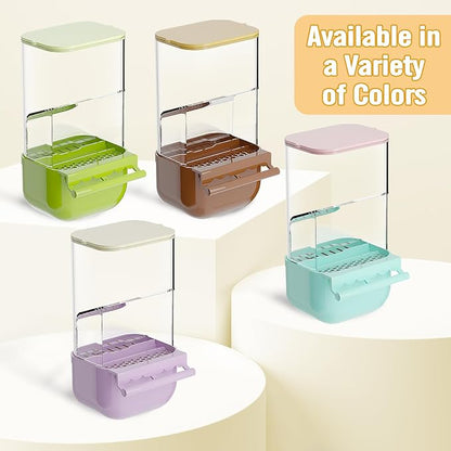 BNOSDM No Mess Bird Cage Feeders Automatic Bird Feeder Parrot Cage Accessories - Image 9