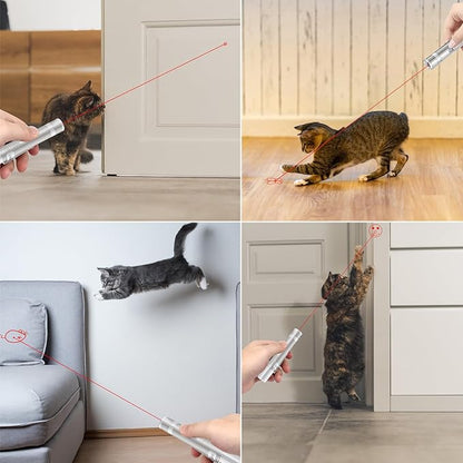 TBTeek Cat Toy, USB Rechargeable Interactive Kitten Toy, 7 Light Modes & - Image 7