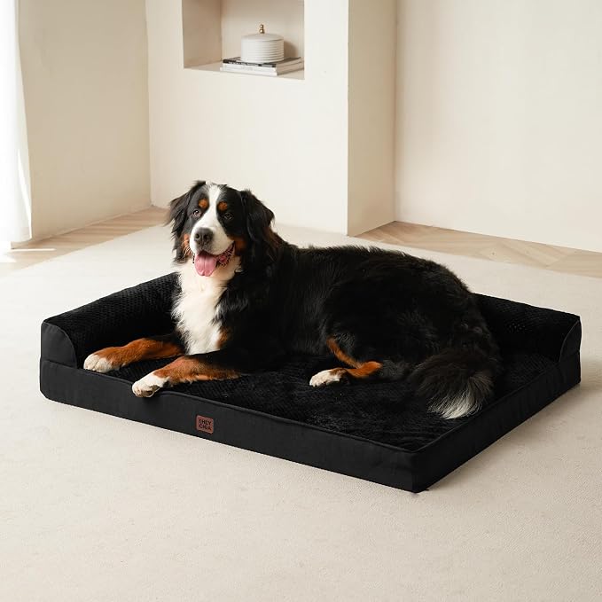 EHEYCIGA Extra Large Dog Bed Othorpedic, Memory Foam XL Dog Bed - Image 9