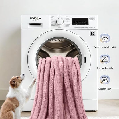 LINENLUX 1 Pack 3 Soft Fleece Dog Blanket - Image 5