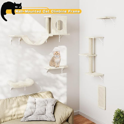 NUNU LAB Cat Wall Shelves, Indoor Cat Furniture - Image 3
