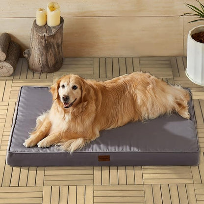 BFPETHOME Outdoor Dog Beds for Large Dogs, Waterproof Dog Bed for Medium by BFPETHOME