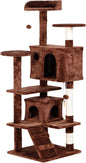 54-Inch Cat Tree for Large Cats, Sturdy Multi-Level Cat Tower by Unknown
