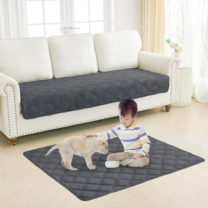 Smiry Waterproof Dog Bed Cover Blanket 40x90, Soft Reversible Pet Blanket - Image 7
