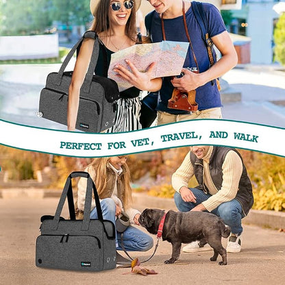 PetAmi Small Dog Purse Carrier, Soft-Sided Pet Carrier Bag - Image 7