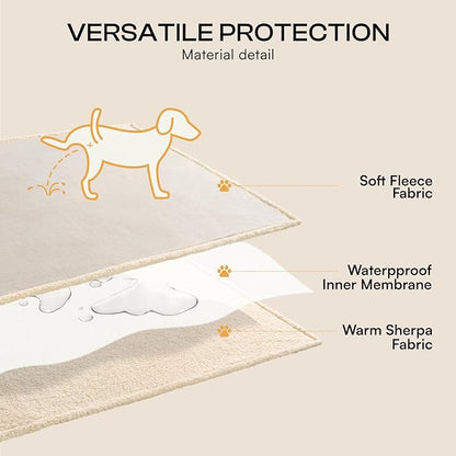 Luciphia Waterproof Pet Blanket, Liquid Pee Proof Dog Blanket - Image 4