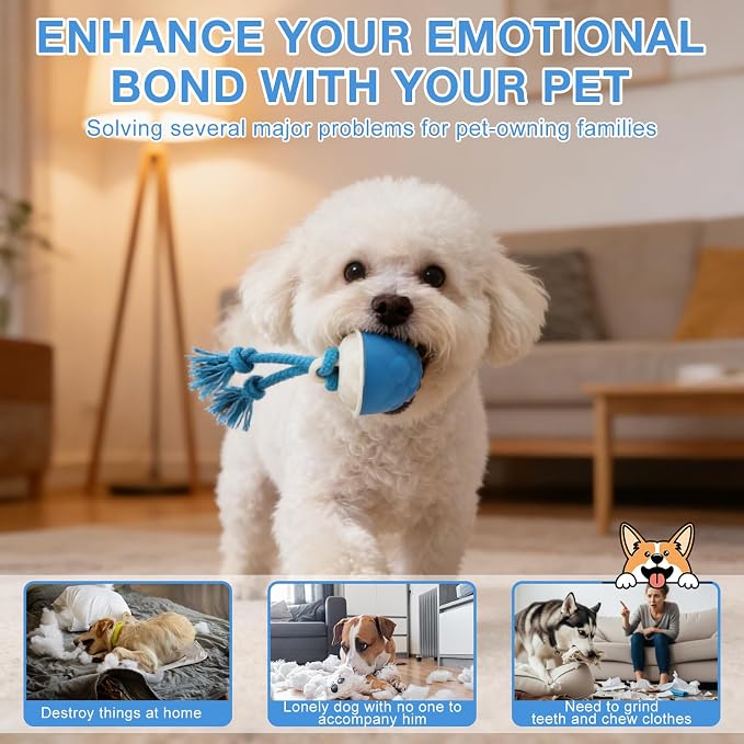Interactive Dog Toys, 2026 Upgraded Motion Activated Automatic Rolling Ball Toys - Image 7