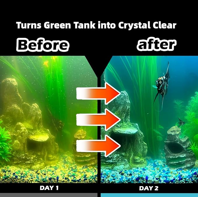 Aquarium Filter for 10-45 Gallon Tank, U-V Fish Tank Green Clean Machine - Image 5