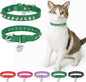 Leather Cat Collars for Boy Girl Cats by DILLYBUD