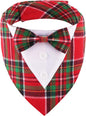 ADOGGYGO Christmas Dog Tuxedo Bandana, Adjustable Christmas Costume by ADOGGYGO