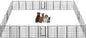 BestPet | Dog Playpen | 40 Inch, 32 Panels | Heavy Duty Metal Pet Exercise Pen by BestPet