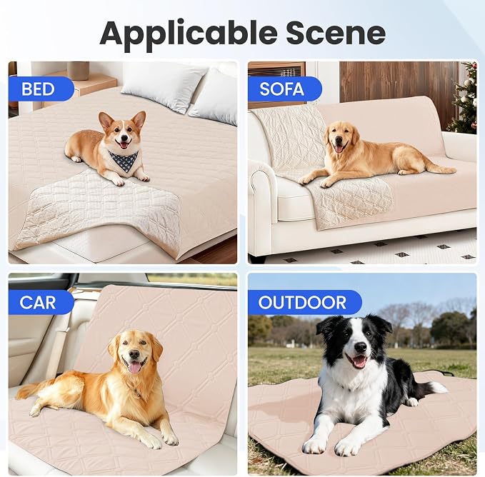 Waterproof Dog Bed Cover Pet Blanket, Soft Couch Cover - Image 5