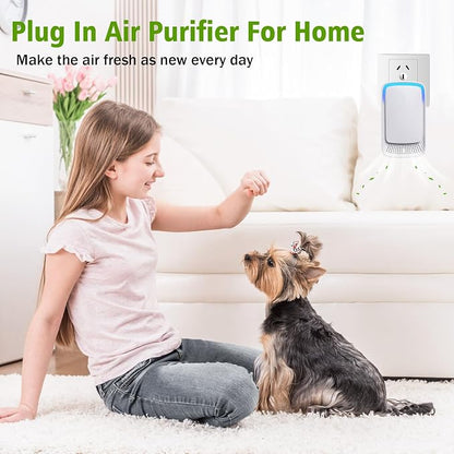 2026 New3 Pack Plug In Air Ionizers-Negative Ion Air Purifier - Image 4