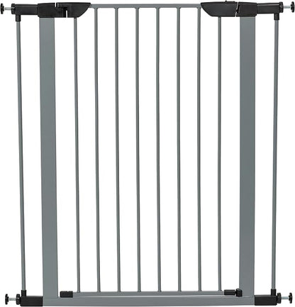 MidWest Homes for Pets 39-Inch High Walk-thru Pressure Mounted Gray Steel Dog - Image 3