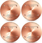 4 Pcs Bird Bath Copper Disk, 0.6mm Thick Reinforced 99.99% Pure Copper Birdbath by Unknown