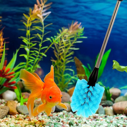 11 in 1 Fish Tank Aquarium Cleaning Brush Kit, Aquarium brushSutiable - Image 2
