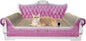 Luxury Cardboard Cat Scratcher Sofa Bed, Couch Shaped Scratching Board by INRLKIT