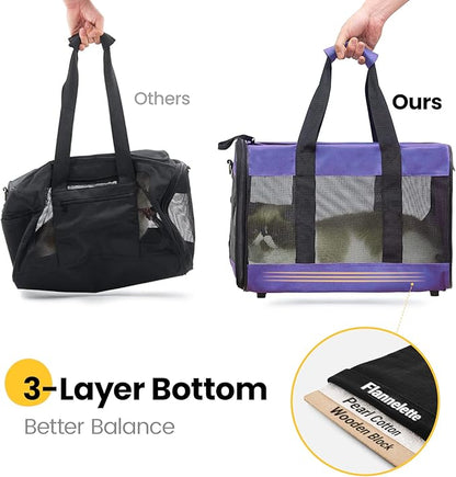 Cat Carrier Airline Approved, Soft-Sided Dog Carrier - Image 7