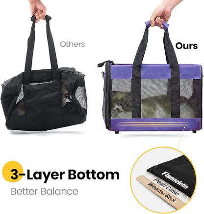Dog Carrier Soft Sided, Large Cat Carrier - Image 7