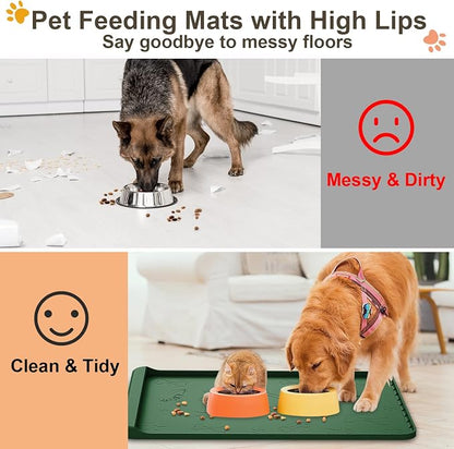 Dog Food Mat - Silicone Dog Mat - Image 2