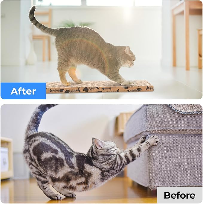 Mini Cat Scratching Board Small Cat Scratcher Cardboard Cat Scratchers - Image 7