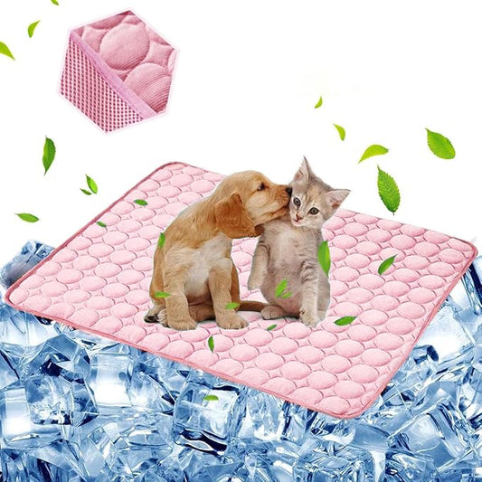 Dog Cooling Mat Pet Cooling Pads Dogs & Cats Pet Cooling Blanket by aingycy