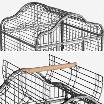 Yaheetech Extra Large Bird Cage 63'' Open Play Top Bird Cage - Image 5