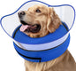 Supet Raised Inflatable Dog Cone Collar to Stop Licking, Soft Dog Cone by Supet