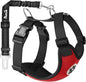 SlowTon Dog Seat Belt Harness for Car, Dog Car Harness Adjustable Mesh by SlowTon