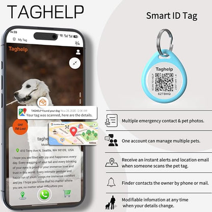 Smart QR Code Pet ID Tag for Dogs - Image 9