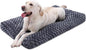 KSIIA Washable Dog Bed Deluxe Plush Dog Crate Beds Comfy Kennel Pad Anti-Slip by KSIIAPetProducts