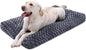 KSIIA Washable Dog Bed Deluxe Plush Dog Crate Beds Comfy Kennel Pad Anti-Slip by KSIIAPetProducts