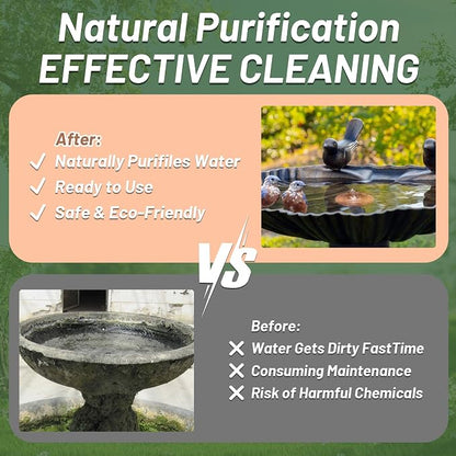 4Pcs Pure Copper Bird Bath Purification Disk, 0.6mm thick, All-Season Safe - Image 2