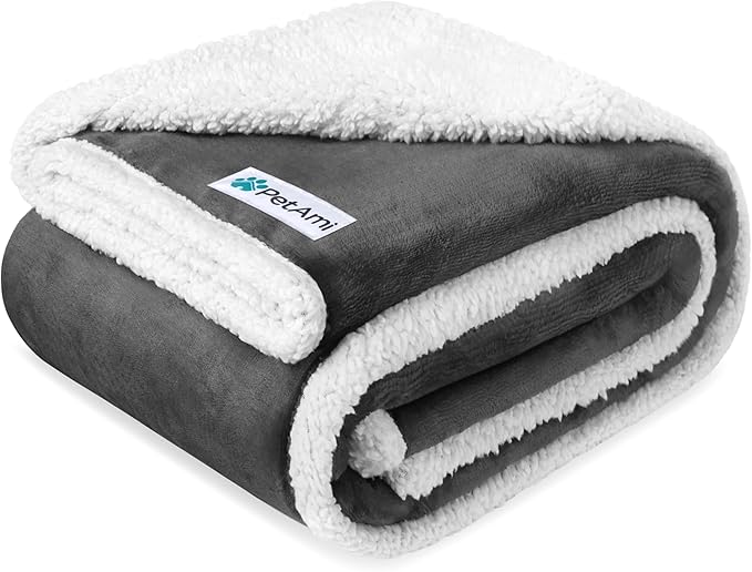 PetAmi Waterproof Dog Blanket for Medium Large XL Dog Puppy Cat Throw for Couch by PetAmi