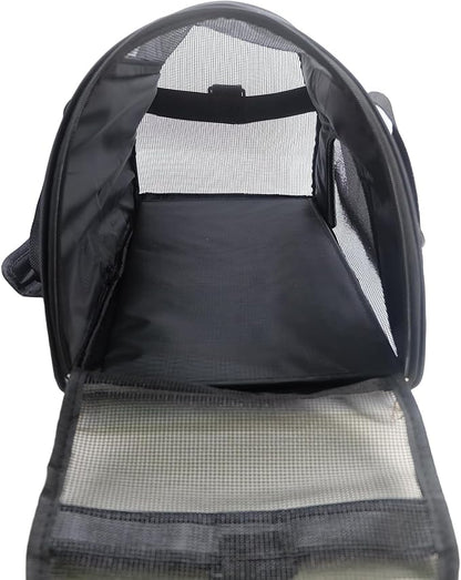 Cat Carrier, Soft-Sided Pet Travel Carrier - Image 5
