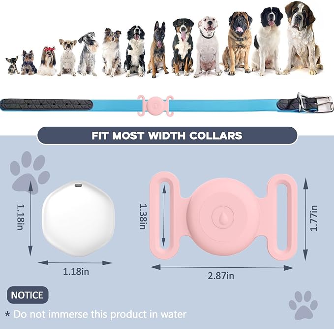 GPS Tracker for Dogs, Mini GPS Cat Tracker, IPX8 Waterproof GPS Tracker for Cats - Image 5