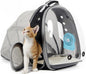 Cat Bubble Backpack with Fan, Fit up to 12 lbs, Space Capsule Astronaut Clear by halinfer