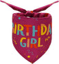 Dog Birthday Party Supplies Dog Birthday Girl Bandanas Party Pet Supplies by Lcekterur