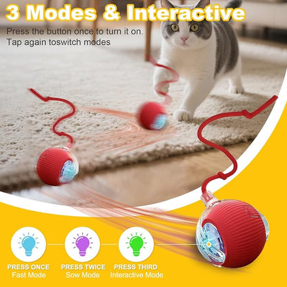 3-Pack Interactive Cat Toys Ball - Image 2