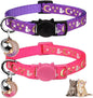 Baeuppit 2PCS Breakaway Cat Collars by Baeuppit