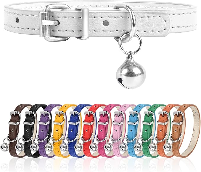 XS Dog Collar for Teacup Adjustable Teacup Dog Collar for Small Medium Large by Engorgio