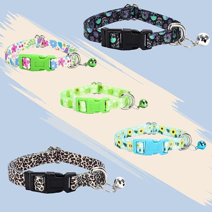 Small Dog Collar with Bell，Nylon - Image 6
