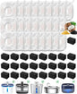 50 Pcs Cat Water Fountain Filters by Beckacher