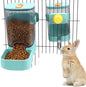 PODOO Rabbit Food Water Dispenser, 24oz No Drip Bunny Water Feeder, 34oz Large by PODOO