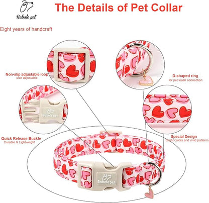 Valentines Dog Collar for Large Dogs - Image 3