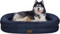 Orthopedic Waterproof Large Dog Bed: Memory Foam Washable Dog Bed by Wozoke