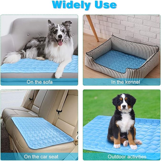 Washable Dog Ice Silk Self Cooling Mat - Image 4